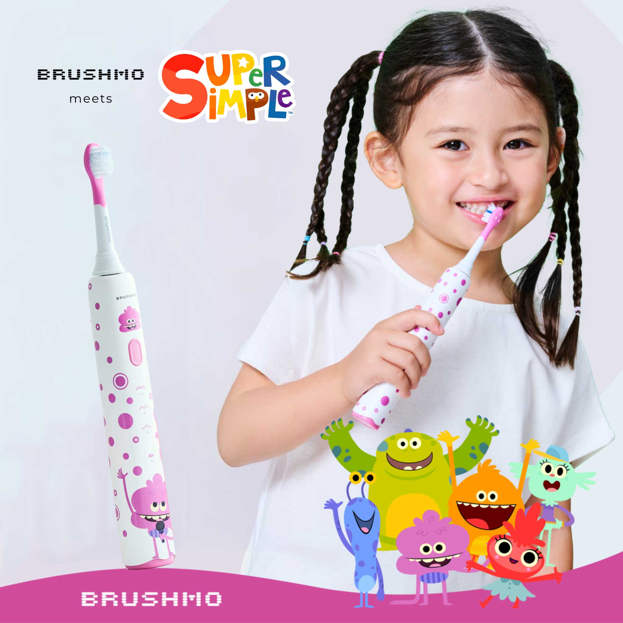 スマイルキッズPro 電動歯ブラシ BM03 -Super Simpleモデル